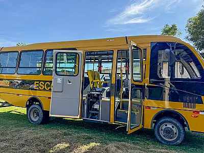 Zona rural de Corumbá recebe ônibus escolar em reforço ao ensino integral