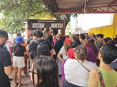 Jornalistas fazem ato por justiça à morte de Vanessa Ricarte
