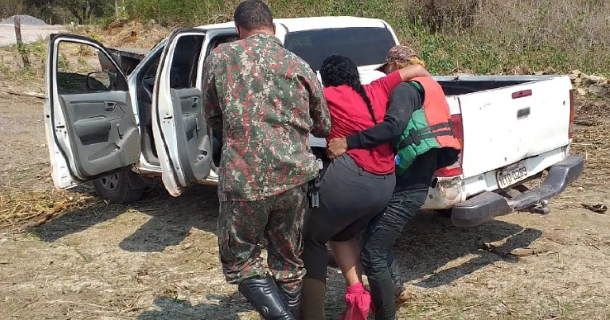 Gestante catadora de iscas vivas é socorrida por ferroada de arraia