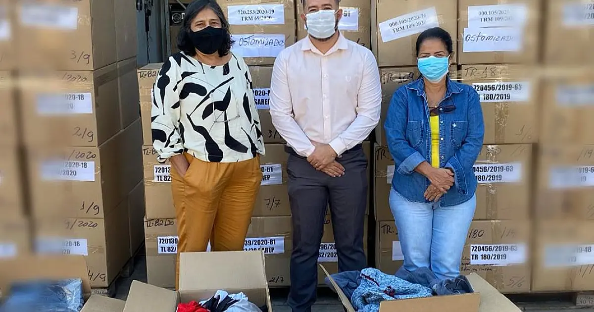 Receita Federal doa R$ 50 mil reais em produtos para Associação dos Ostomizados de MS