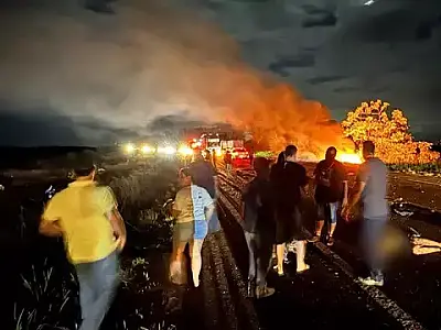 "Estou sem chão", diz avó de crianças que morreram em acidente na BR-060