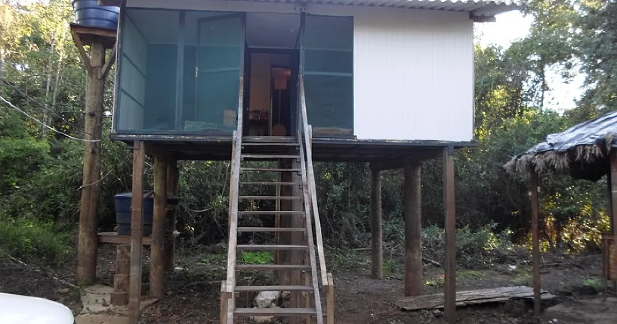 Idoso é autuado por construir pesqueiro degradando matas ciliares