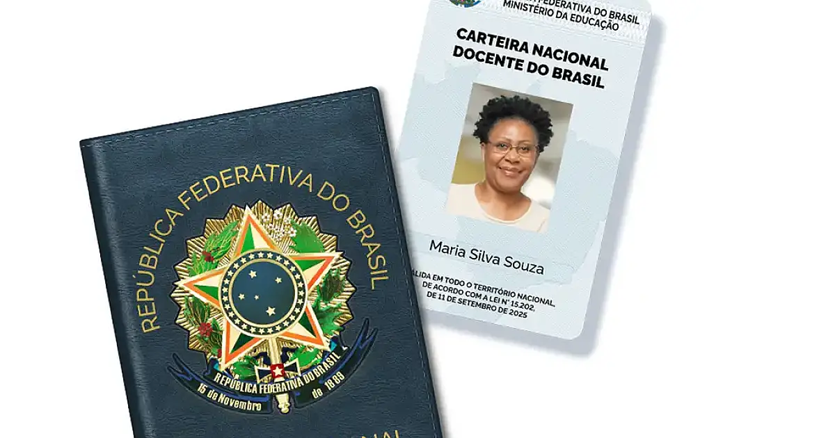 Saiba como solicitar a Carteira Nacional Docente do Brasil