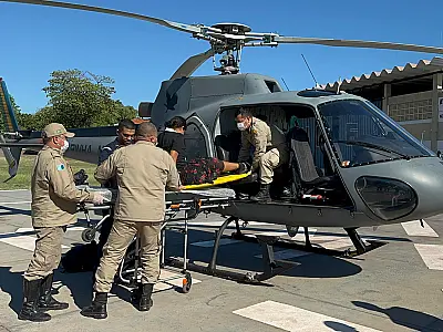 Vítima de queda de cavalo é o terceiro resgate aéreo em dois dias no Pantanal