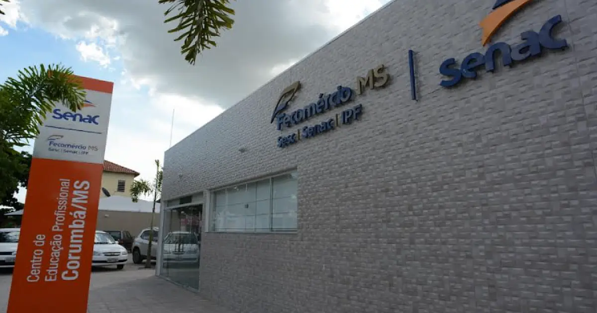 Senac oferece 10 vagas em cursos gratuitos em Corumbá