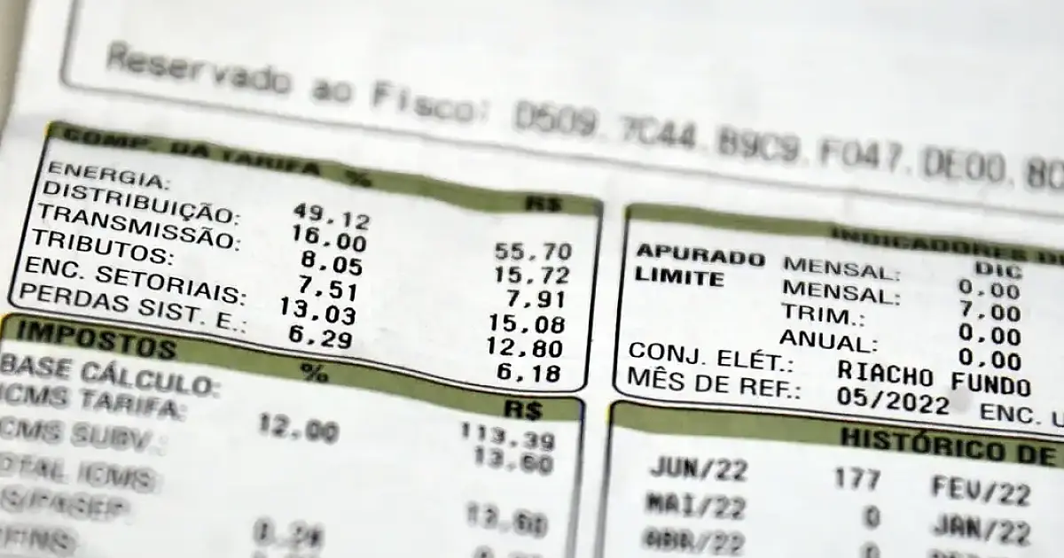 Consumidor pagará menos na conta de luz em janeiro