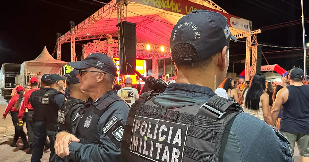 Condução de foragido foi a única ocorrência no Carnaval de Ladário