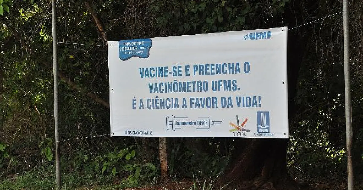UFMS tem baixa adesão à vacinação e descarta passaporte