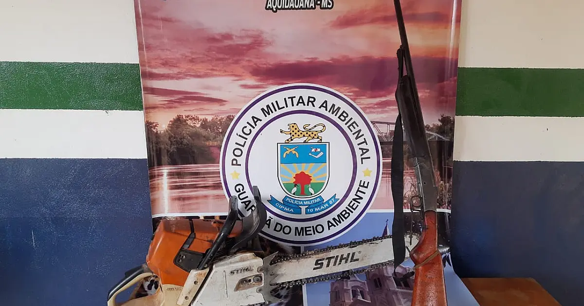 PMA prende infrator por porte ilegal de arma de caça