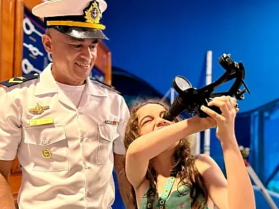 Exposição histórica da Marinha do Brasil no Bioparque Pantanal inspira visitantes