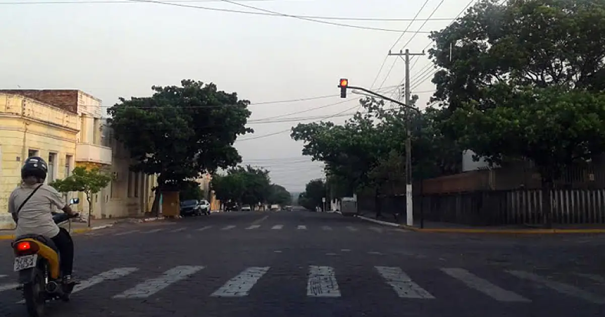 Vento fresco indica mudança de tempo em Corumbá