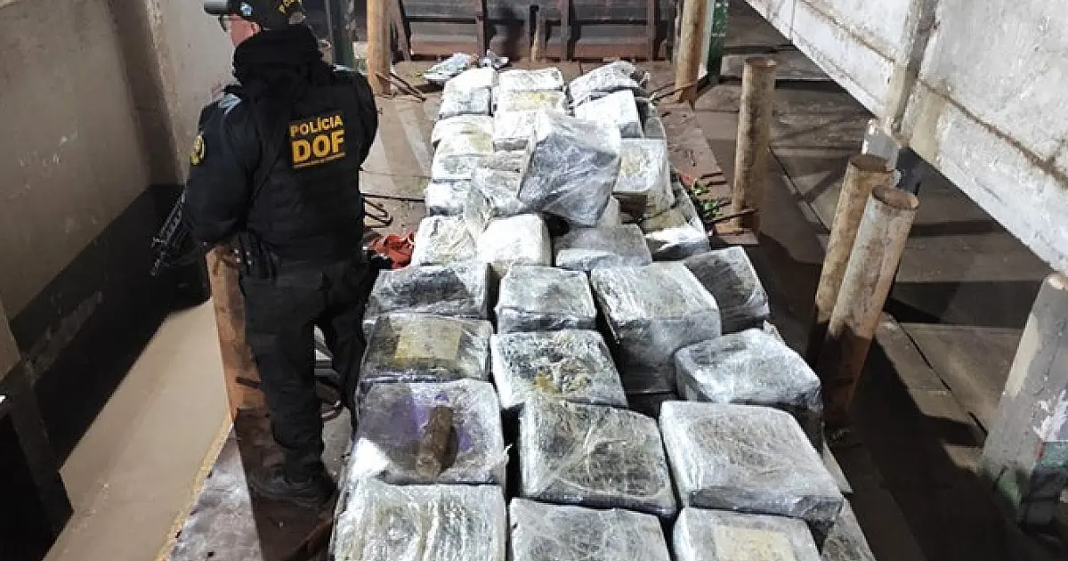 Carga de maconha avaliada em R$ 7,2 milhões é apreendida em Ponta Porã