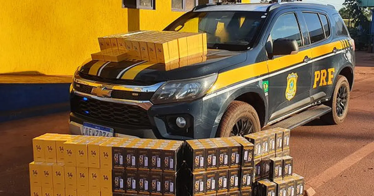 PRF apreende 340 celulares sem nota fiscal durante blitz na BR-262