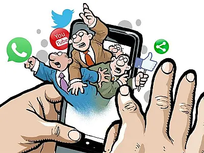 Fugindo do patrão...