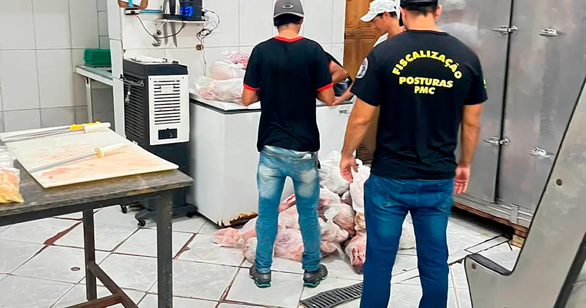 Postura apreende mais de 400 kg de alimentos vencidos em supermercado de Corumbá