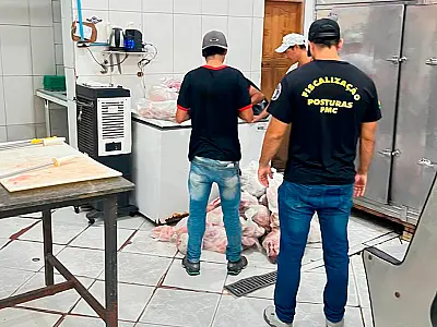 Postura apreende mais de 400 kg de alimentos vencidos em supermercado de Corumbá