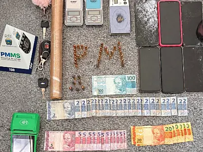 PM prende envolvidos e apreende munições de uso restrito em Ladário