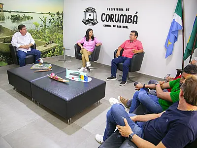 Prefeito recebe Rose Modesto para articular recursos e projetos no Senado Federal