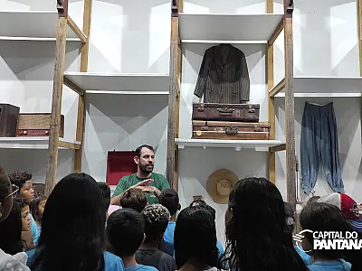 Feira científica do IHP destaca ações de monitoramento no Pantanal