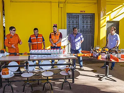 Corpo de Bombeiros recebe novos equipamentos para enfrentar emergências