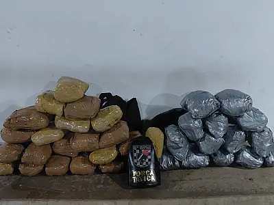PM apreende quase 20 kg de maconha na rodoviária de Corumbá