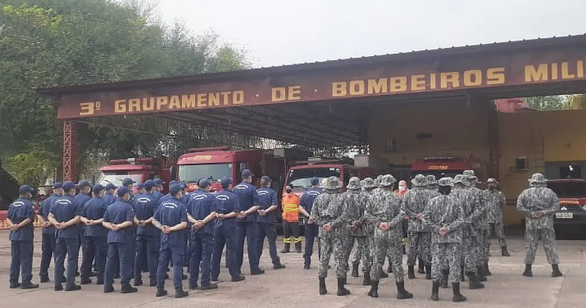 Bombeiros de Santa Catarina e Força Nacional encerram participação no combate às queimadas