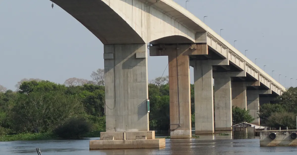 Pedágio sobre a Ponte do Rio Paraguai fica mais caro a partir de 1° de janeiro
