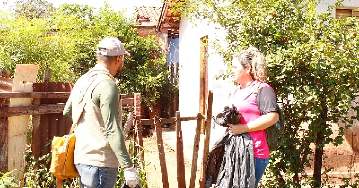 Mutirão contra dengue utilizou 16 caminhões para recolher lixo do bairro Alta Floresta