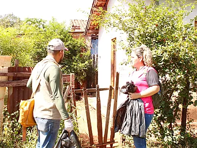 Mutirão contra dengue utilizou 16 caminhões para recolher lixo do bairro Alta Floresta