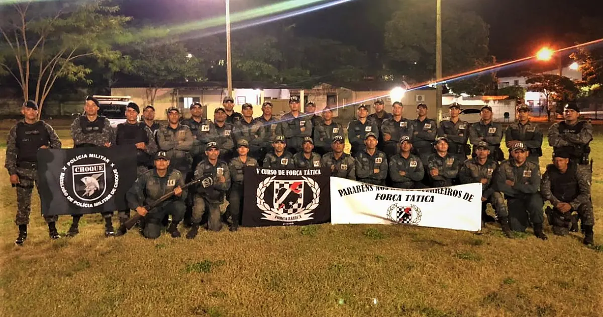 PM de Corumbá forma 29 policiais militares no curso de Força Tática