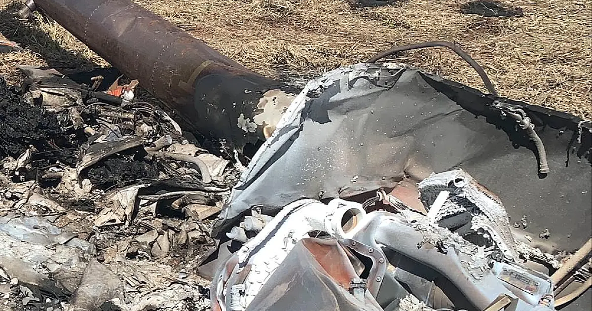 Dracco assume investigação da queda do helicóptero do tráfico em Ponta Porã