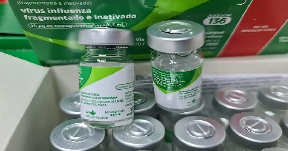 Baixa procura faz Saúde antecipar vacinação contra Influenza para menores de 5 anos