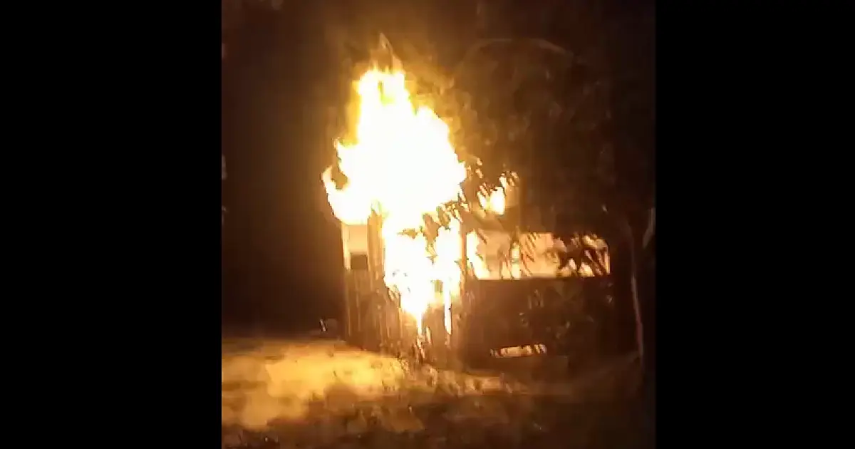 Ribeirinho é preso após atear fogo na casa da ex-companheira