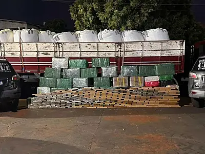Operação apreende mais de 1,5 tonelada de drogas que saiu de Corumbá