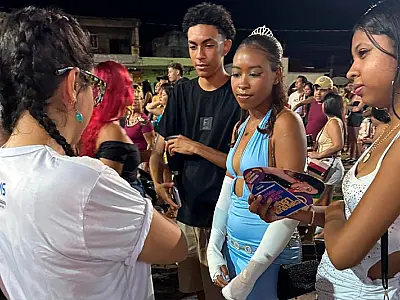 Campanha "Não é Não" do MPMS combate à importunação sexual no Carnaval