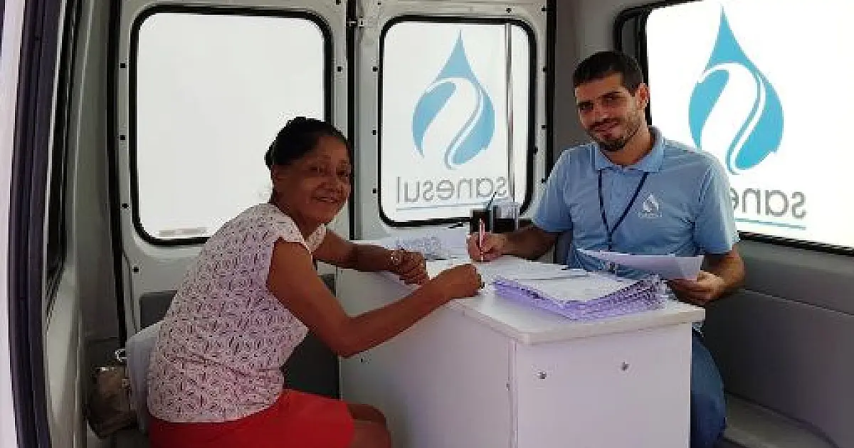 Serviço de Atendimento Móvel da Sanesul estará no condomínio Flamboyant de 25 a 29 de abril