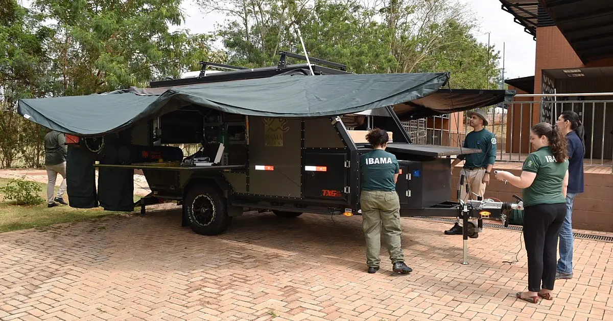 Trailer moderno reforça resgate e reabilitação de animais no Pantanal