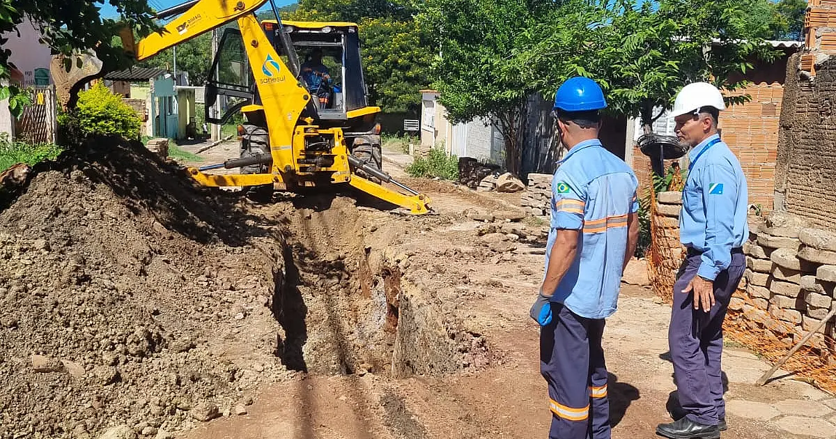 Conserto em adutora é prorrogado e afeta abastecimento em Corumbá