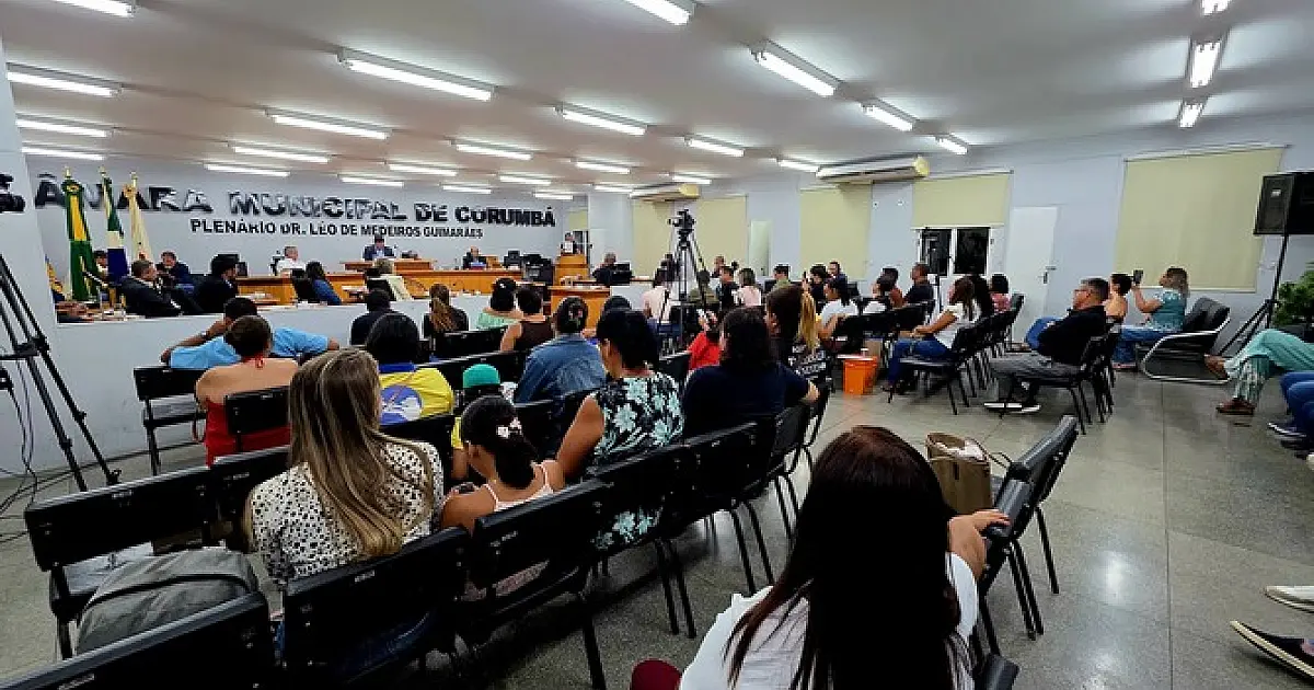 Câmara de Corumbá derruba vetos do Executivo em projetos de saúde e segurança pública