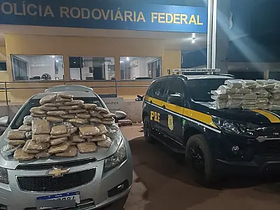 Homem é preso com 78 kg de maconha na BR 262