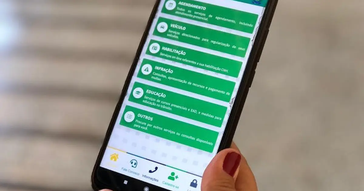 Para feriado da Independência, Detran recomenda serviços digitais disponíveis 24h