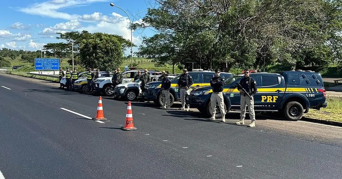 Operação Carnaval da PRF registra 38 feridos e uma morte nas rodovias federais de MS