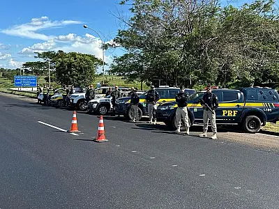 Operação Carnaval da PRF registra 38 feridos e uma morte nas rodovias federais de MS