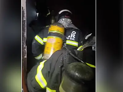 Incêndio atinge quarto de residência no bairro Cristo durante a madrugada
