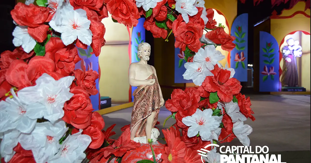 Arraial do Banho de São João começa hoje e vai até 23 de junho em Corumbá