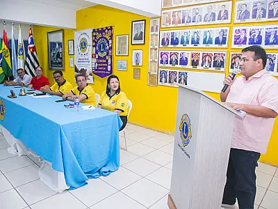 Prefeitura repassa R$ 44,5 mil ao Lions Clube para melhorias e cursos de capacitação