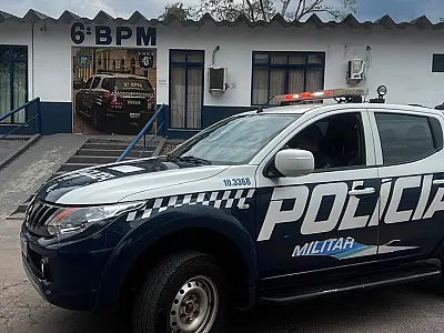 Marido agressor em fuga é preso pela PM no bairro Guaicurus