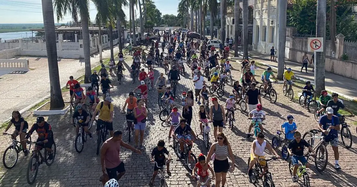 'Bicicletando' em Corumbá
