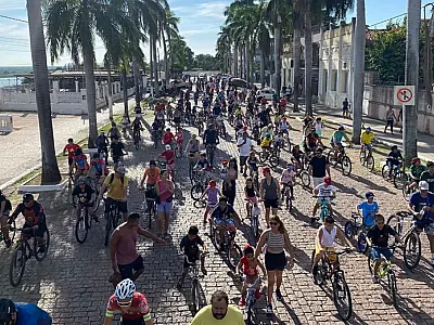 'Bicicletando' em Corumbá
