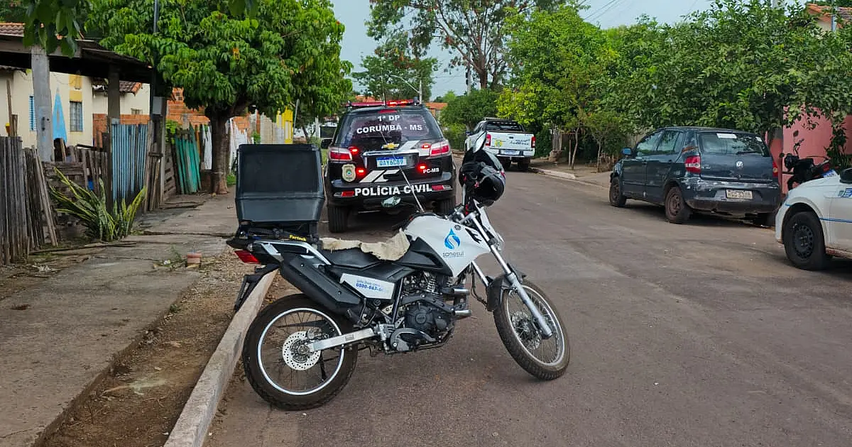 Ligação clandestina de água gera flagrante e mobiliza policiais em Corumbá